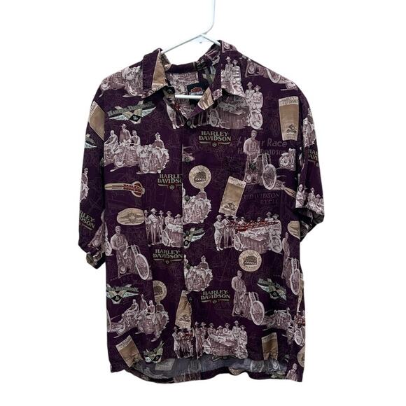 Harley-Davidson Button Down Shirt size L. - Picture 1 of 8